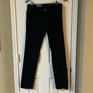 Women’s AG jeans, the stilt, Black size 28 regular